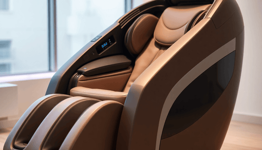 Fujiiryoki massage chair benefits showcased in a modern interior, emphasizing relaxation and innovative design features.