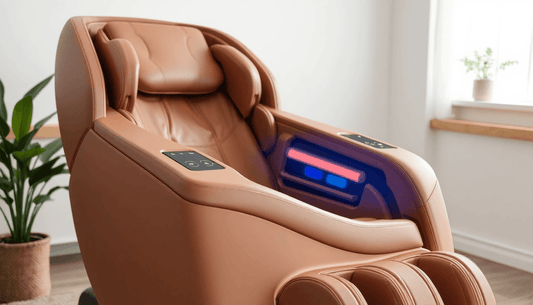 Fujiiryoki massage techniques 2026 showcased in a modern massage chair designed for relaxation and relief.