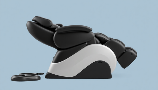 Slide Kit: Synca Massage Chair — Translating Swedish, Shiatsu, Deep‑Tissue & Reflexology Into Targeted Relief for Ankles, Neck, Back & Whole‑Body Recovery