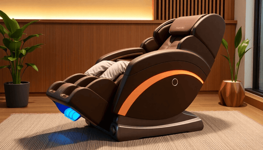 Fujiiryoki Massage Chairs for Clinic-Grade Recovery: Shiatsu, Trigger Point & Reflexology Targeting Neck, Back, Feet to Boost Circulation, Reduce Pain & Improve Flexibility
