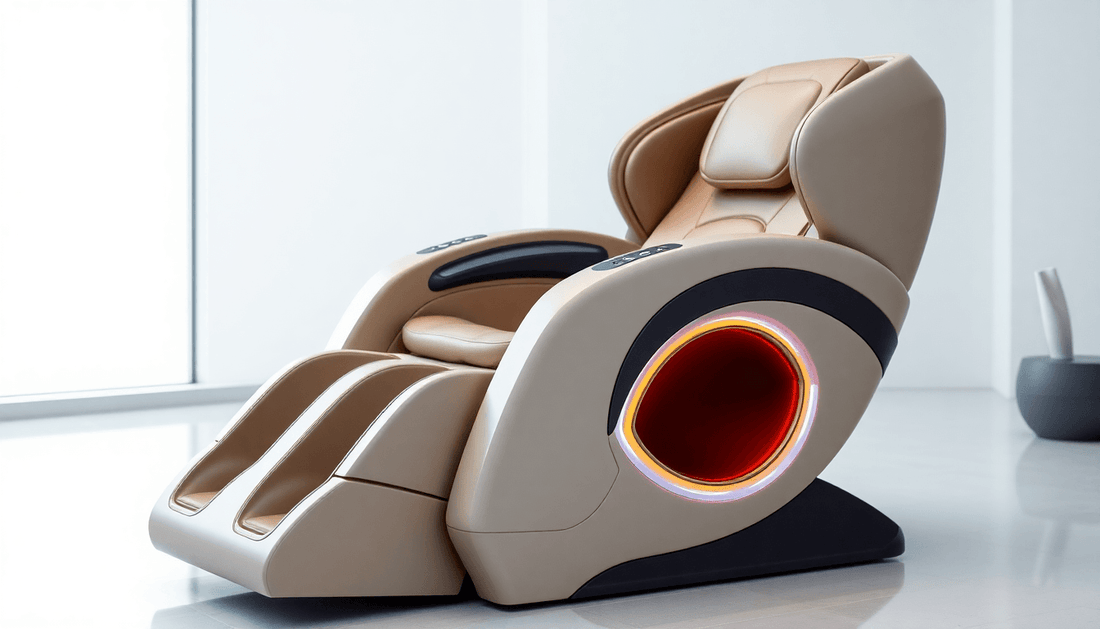 Fujiiryoki massage chair techniques showcasing an advanced, ergonomic design for optimal body relief.