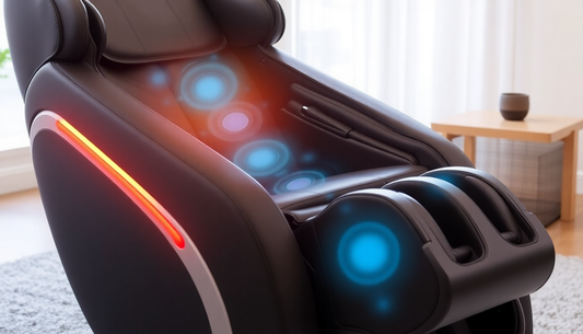 Synca Massage Chairs Presentation Guide: Mapping Massage Techniques & Benefits to Targeted Body Parts (Ankle, Neck, Back, Feet & Whole Body)