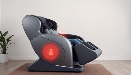 targeted massage techniques Fujiiryoki chairs showcasing advanced design and features in a modern setting.