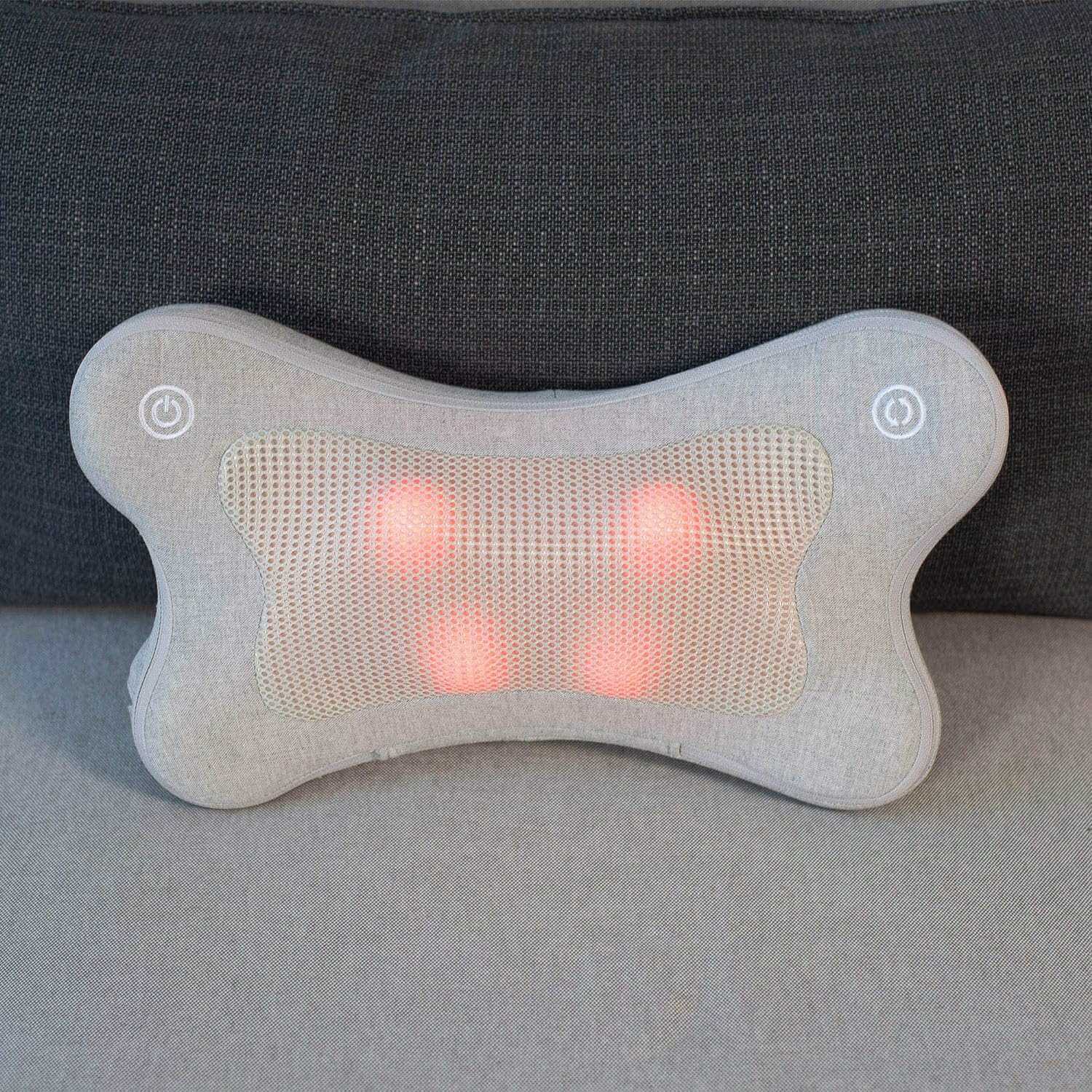 Synca Wellness iPuffy - Premium 3D Heated Lumbar Massager - Electric Massagers