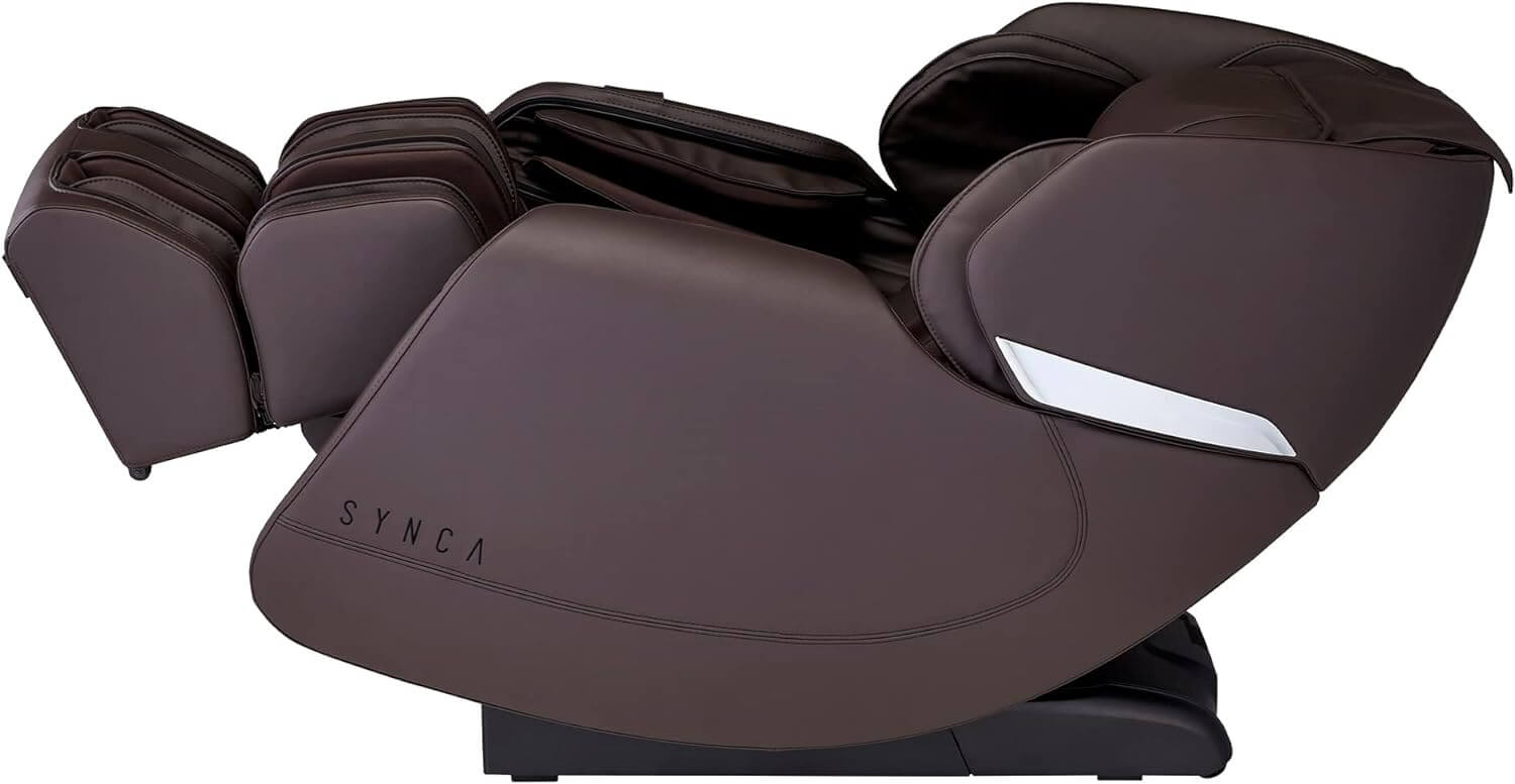 Synca Wellness Hisho - SL Track Heated Deluxe Zero Gravity Massage Chair - Electric Massaging Chairs